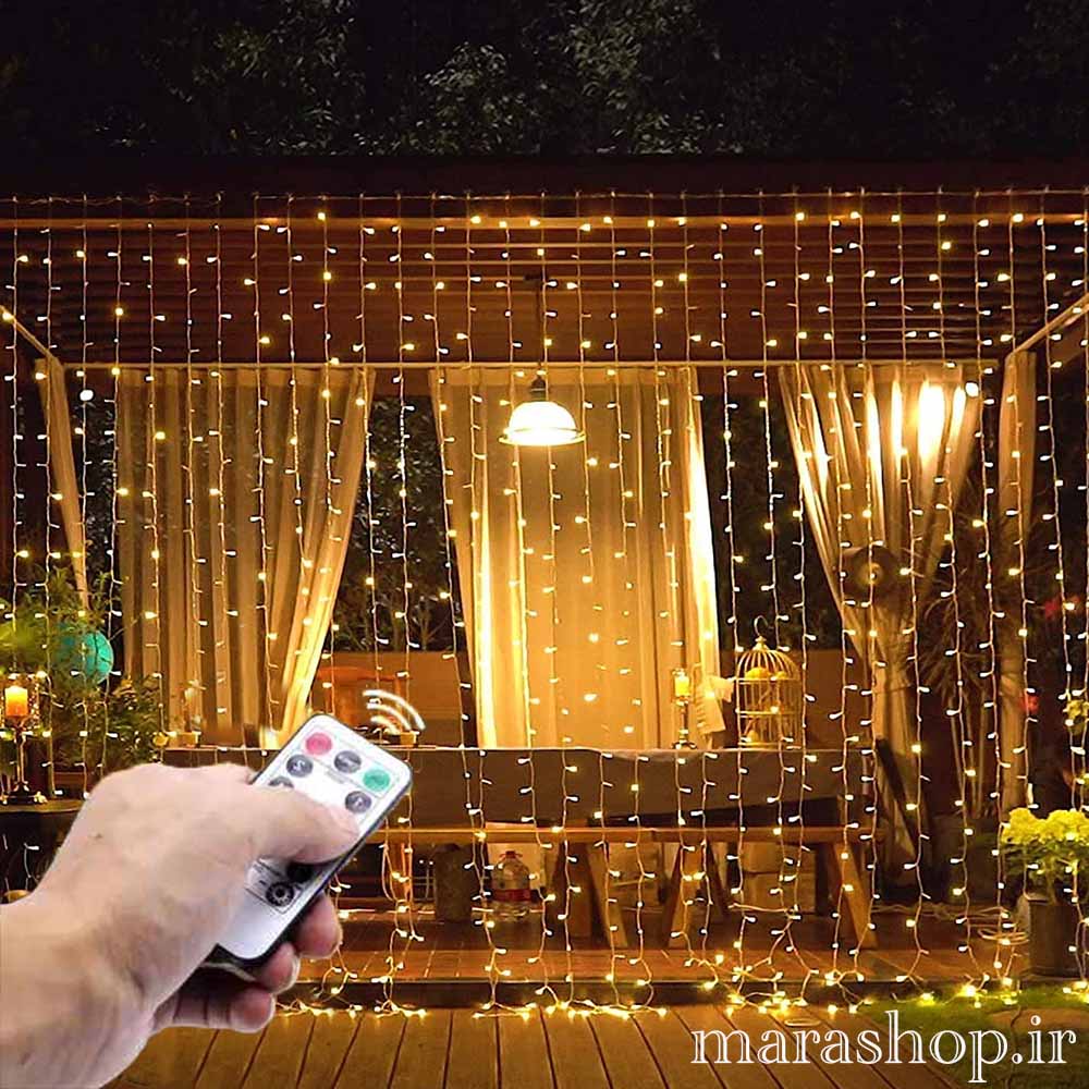 ریسه پرده ال ای دی متراژ بالا